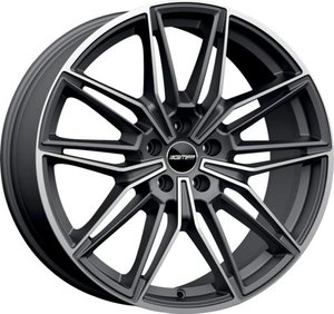 GMP SPECTER Mat antraciet gepolijst 18 inch velg