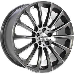 GMP STELLAR Antraciet gepolijst 22 inch velg