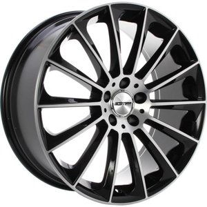 GMP STELLAR Zwart gepolijst 22 inch velg