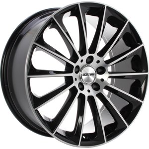 GMP STELLAR Zwart gepolijst 21 inch velg