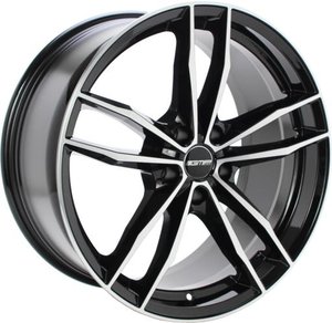 GMP SWAN Zwart gepolijst 18 inch velg