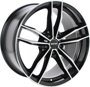 GMP SWAN Zwart gepolijst 19 inch velg