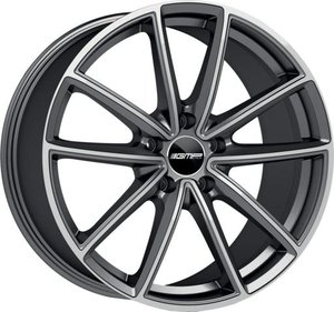 GMP TITAN Antraciet gepolijst 22 inch velg