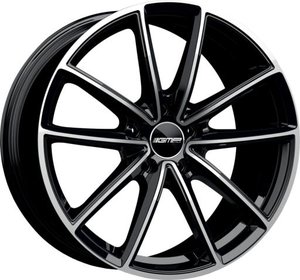 GMP TITAN Zwart gepolijst 22 inch velg