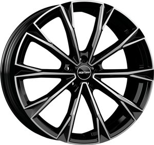 GMP TOTALE Zwart gepolijst 22 inch velg