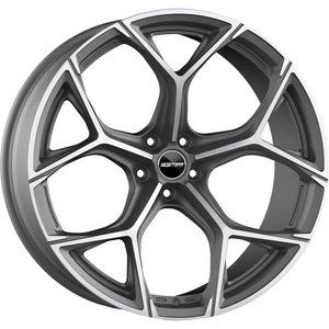 GMP ULTRIVITY Mat antraciet gepolijst 22 inch velg