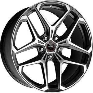 Momo RF-04 Mat zwart gepolijst 21 inch velg