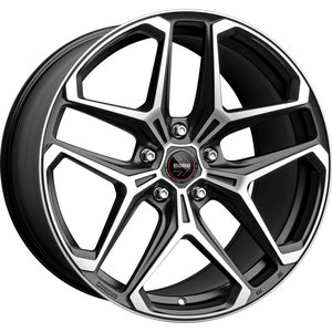 Momo RF-04 Mat zwart gepolijst 21 inch velg