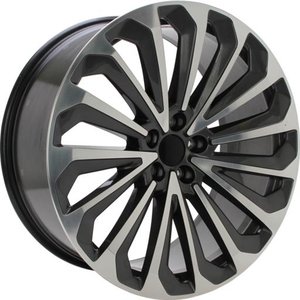 Origineel AUDI 4KE601025G NO CAPS Antraciet gepolijst 21 inch velg