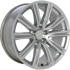 Origineel AUDI 4M8073220 + CAP Zilver 20 inch velg