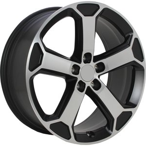Origineel AUDI 81A071499LT7 Zwart gepolijst 19 inch velg