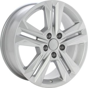 Origineel AUDI 81A601025AJ Zilver 17 inch velg
