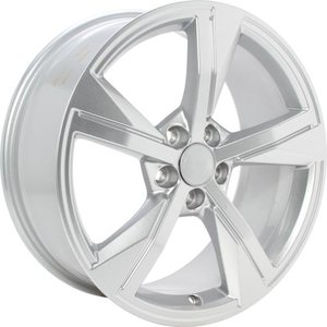Origineel AUDI 82A601025G Zilver 17 inch velg