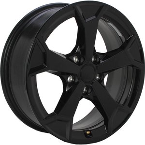 Origineel AUDI 83A601025AM Zwart 17 inch velg