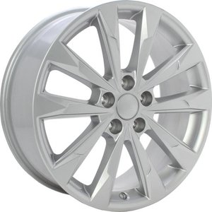 Origineel AUDI 83A601025G Zilver 18 inch velg