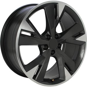 Origineel AUDI 89A601025AS Antraciet gepolijst 20 inch velg