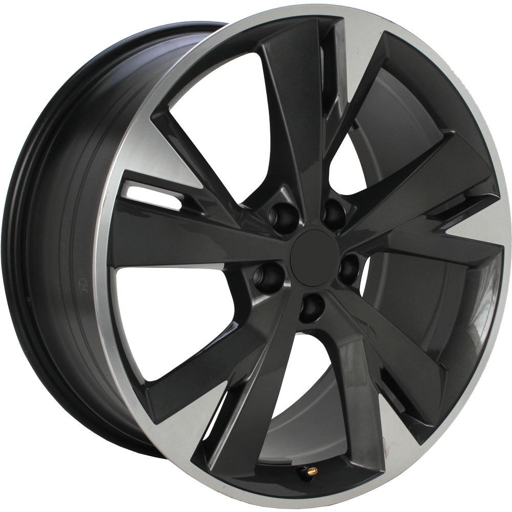 Origineel AUDI 89A601025AS Antraciet gepolijst 20 inch velg