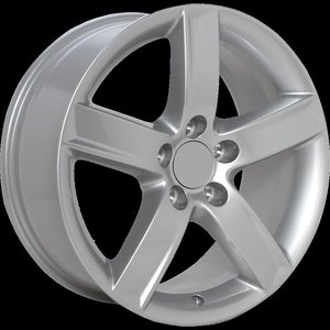 Origineel AUDI 8R00714978Z8 Zilver 17 inch velg