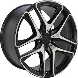 Origineel MERCEDES A1674014300 Mat zwart gepolijst 21 inch velg
