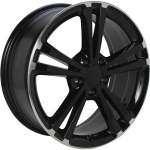 Origineel MERCEDES A1774011300 Zwart met gepolijste rand 18 inch velg