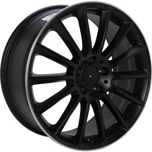 Origineel MERCEDES A1774011900 Zwart met gepolijste rand 19 inch velg