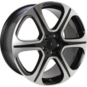 Origineel MERCEDES A2134013500 Zwart gepolijst 19 inch velg