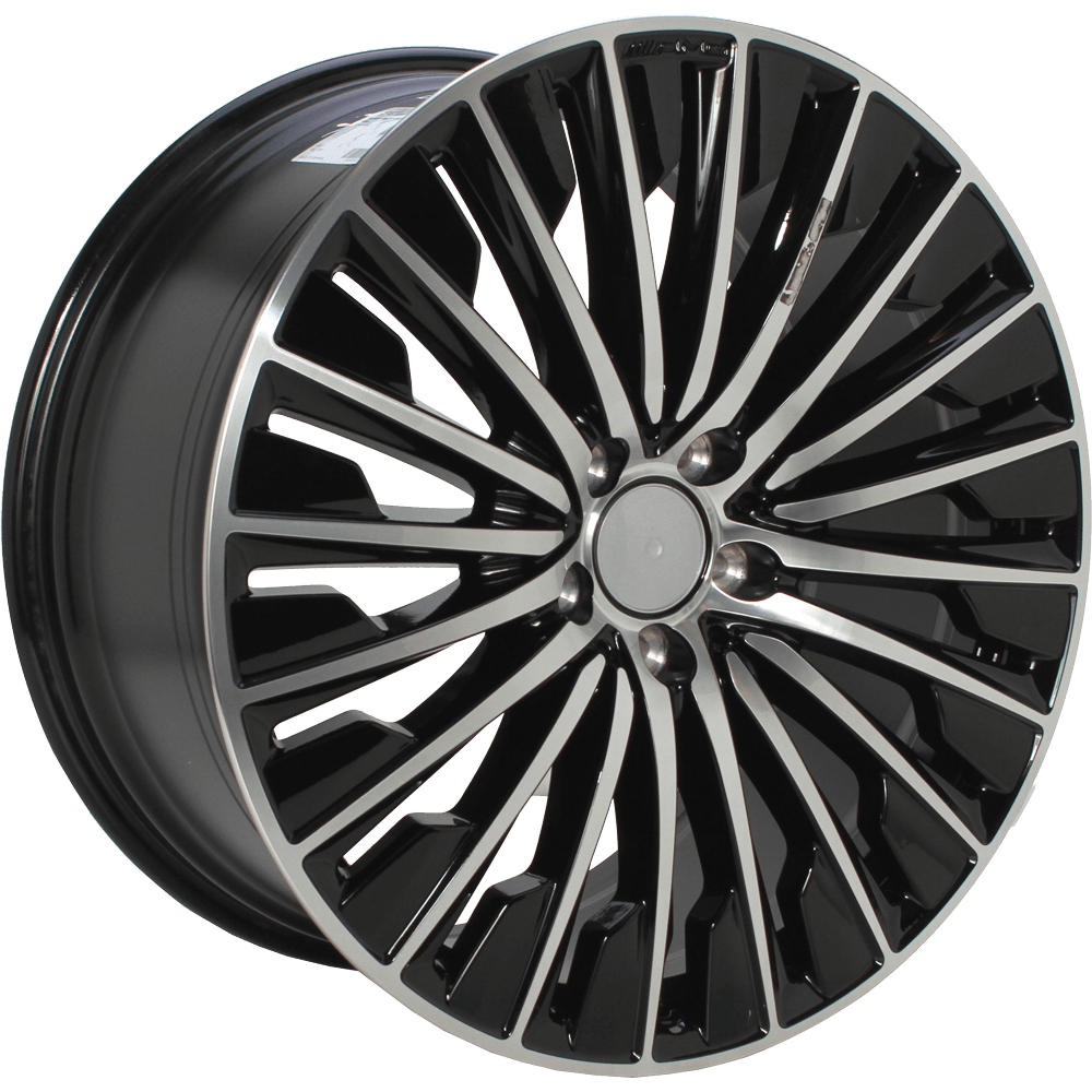 Origineel MERCEDES A2144010600 Zwart gepolijst 20 inch velg