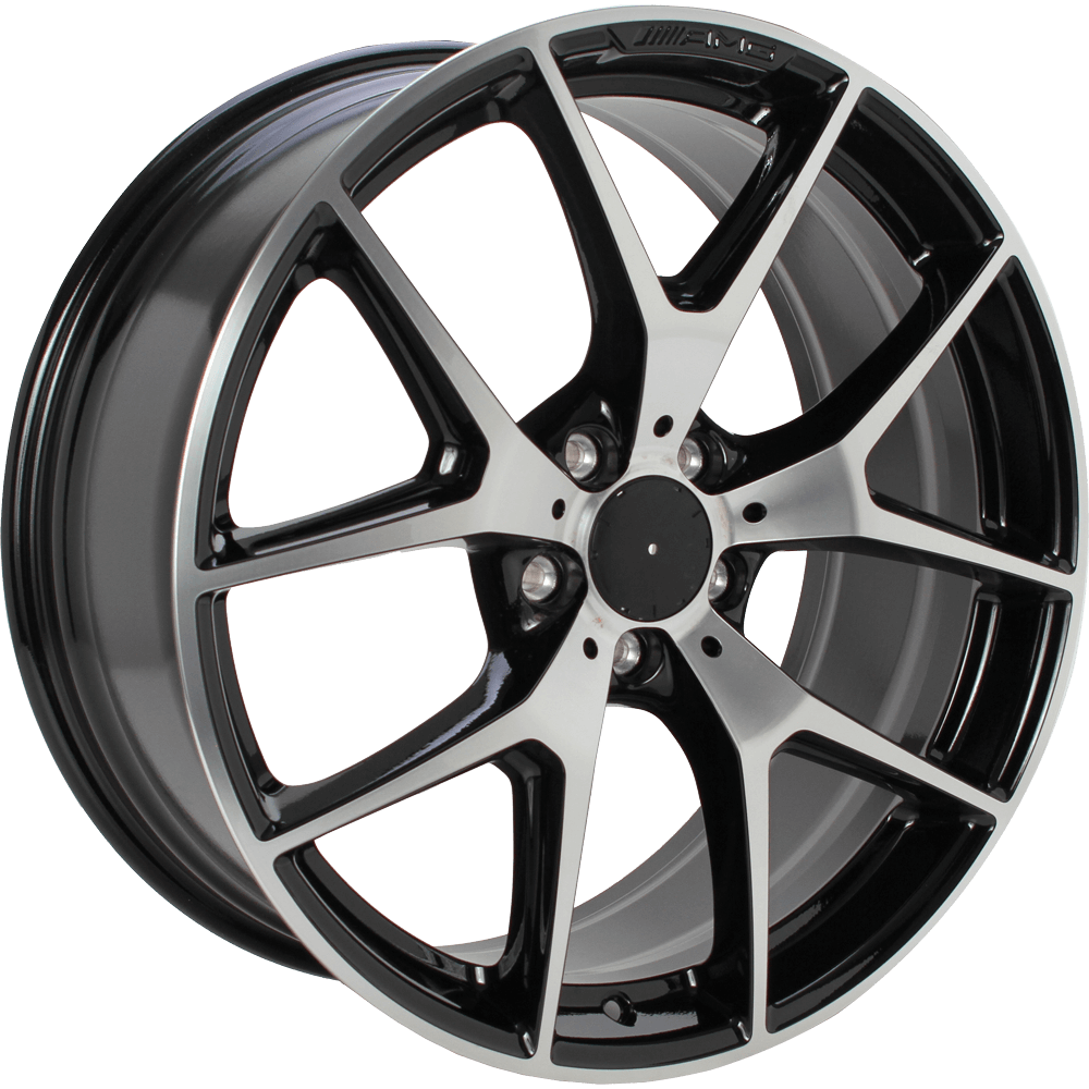 Origineel MERCEDES A2534015500 Zwart gepolijst 20 inch velg