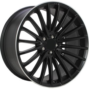 Origineel MERCEDES A2534016000 Zwart met gepolijste rand 21 inch velg
