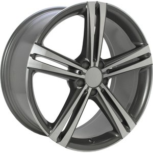 Origineel MERCEDES A2574010600 Mat antraciet gepolijst 20 inch velg