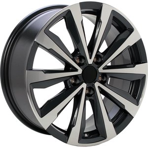 Origineel RENAULT 403007242R Zwart gepolijst 17 inch velg