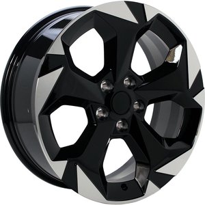 Origineel RENAULT 403009790R Zwart gepolijst 18 inch velg