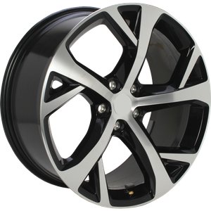 Origineel SEAT 5FJ601025D Zwart gepolijst 19 inch velg