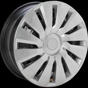 Origineel SKODA 2Q0601027AA + CAP Zwart 16 inch velg