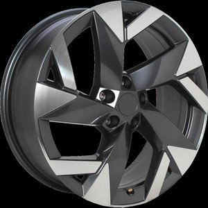 Origineel SKODA 57H601025A Antraciet gepolijst 19 inch velg