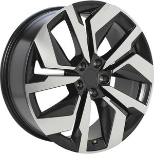 Origineel SKODA 5LA601025BT Zwart gepolijst 20 inch velg