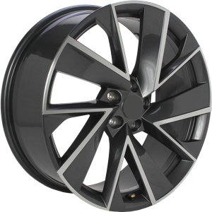 Origineel SKODA 5LA601025S Antraciet gepolijst 20 inch velg