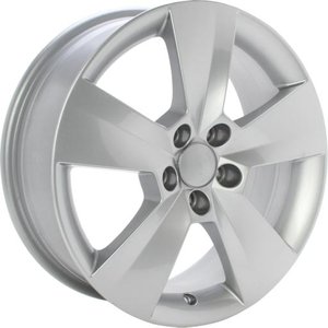 Origineel SKODA 657601025 Zilver 16 inch velg