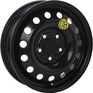 Origineel STAAL Zwart 15 inch velg