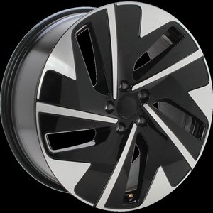 Origineel VOLKSWAGEN 14B601025A Zwart gepolijst 19 inch velg