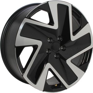 Origineel VOLKSWAGEN 1T3601025D Zwart gepolijst 20 inch velg