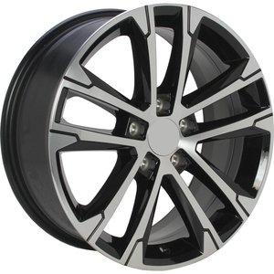 Origineel VOLKSWAGEN 3G0071497A Zwart gepolijst 17 inch velg