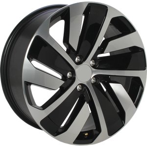 Origineel VOLKSWAGEN 3G8601025P Zwart gepolijst 19 inch velg