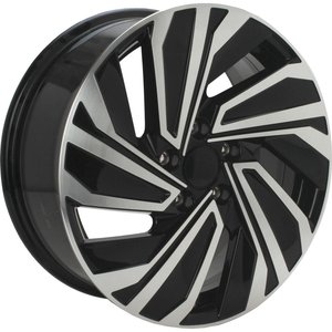 Origineel VOLKSWAGEN 5GM601025JFZZ Zwart gepolijst 17 inch velg