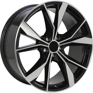 Origineel VOLKSWAGEN 5NN601025AA Zwart gepolijst 20 inch velg