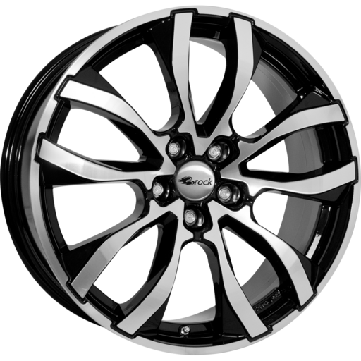 RC Design RC23 Zwart gepolijst 17 inch velg