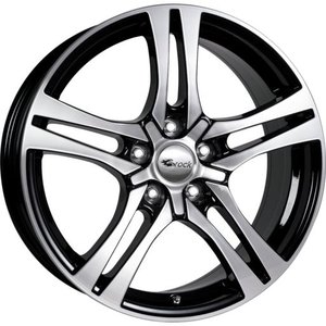 RC Design RC26 Zwart gepolijst 15 inch velg