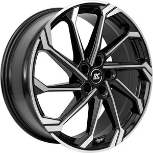 RC Design RC36 Zwart gepolijst 20 inch velg