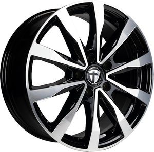 Tomason TN28 FLOW Zwart gepolijst 18 inch velg