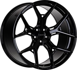 Vossen Wheels HF-5 SUPER DEEP Zwart 22 inch velg